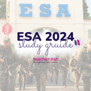 Study Guide - ESA 2024